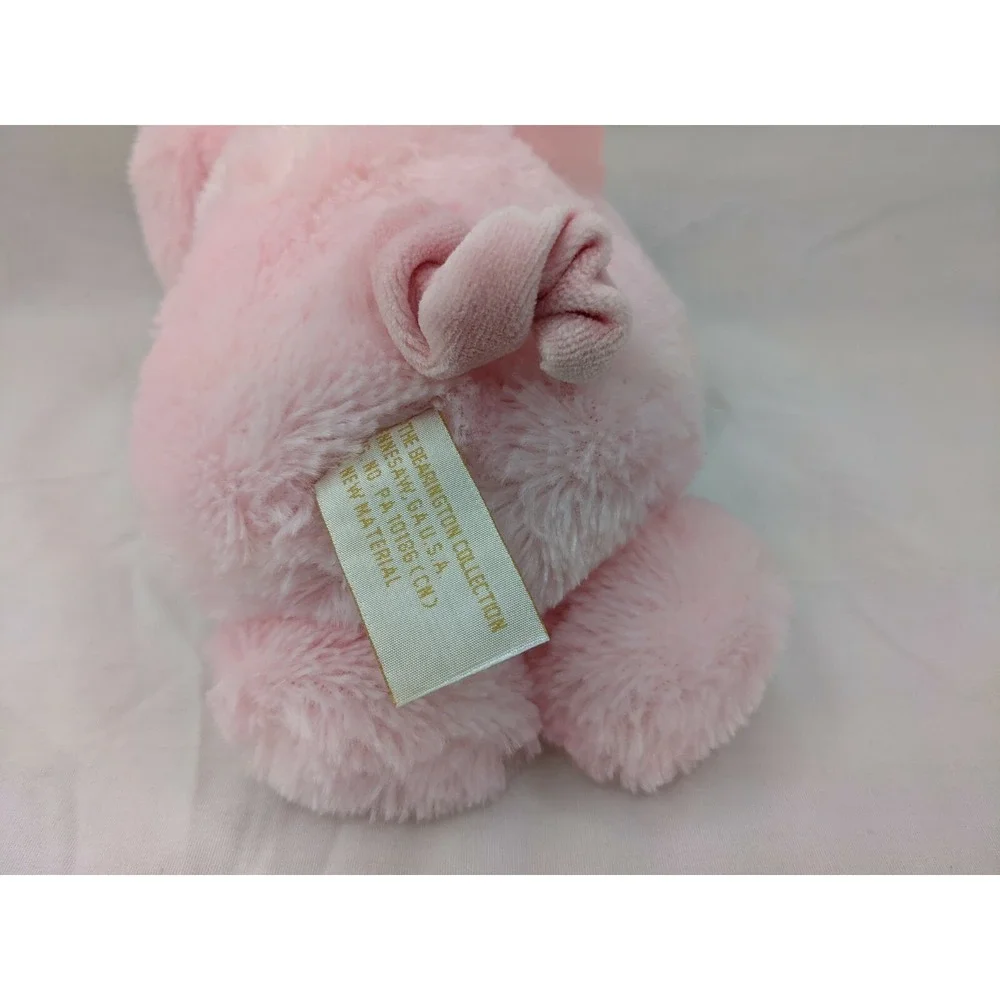 Bearington Collection Pink‎ Pig Plush 12 Inch Beans Stuffed Animal Toy